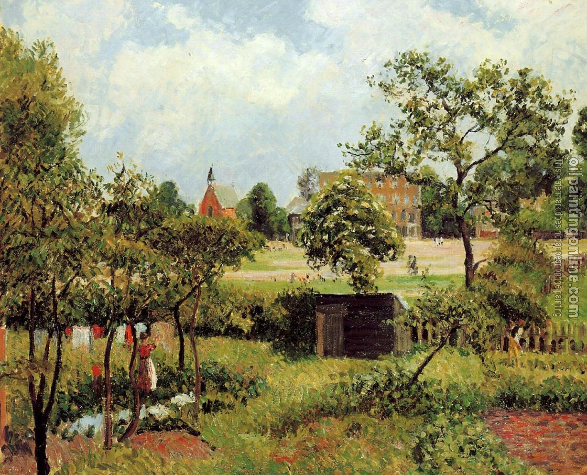 Pissarro, Camille - View Across Stamford Brook Common